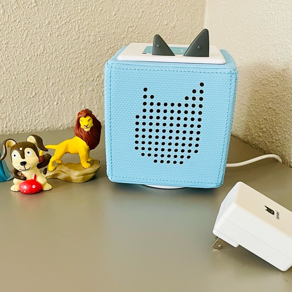 Toniebox Audio Player in Light Blue with 3-Tonie Set